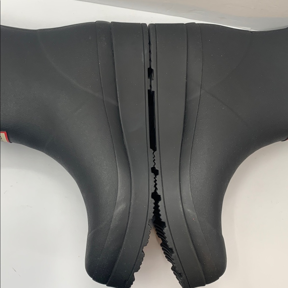 Hunter Women's Play Short Black Rain Boot US Size 11/ UK 9 - Picture 5 of 8